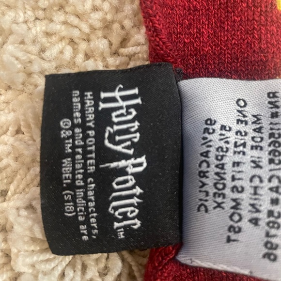 Harry potter Gryffindor scarf burgandy and gold reversible - Picture 4 of 4